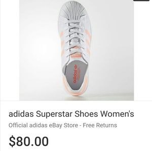 Adidas shoes size 8.1/2 new